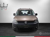 Usata VW Caddy Highline 110 CV (80 kW) 2012 Marrone Monovolume
