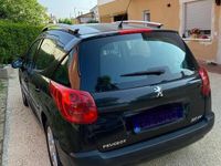 Gebraucht Peugeot 207 90 PS (66 kW) 2011 Schwarz Kombi