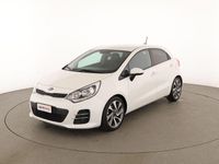 Usata Kia Rio 90 CV (66 kW) 2015 Bianco Berlina