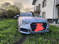 Usata Audi A3 S-Line 150 CV (110 kW) 2017 Grigio Berlina