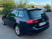 Usata VW Golf VII Highline 105 CV (77 kW) 2014 Blu Station wagon