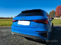Usata Audi A3 S-Line 110 CV (80 kW) 2021 Blu Berlina