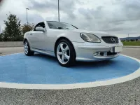 Usata Mercedes SLK320 218 CV (160 kW) 2003 Argento Cabrio