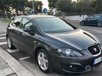 Usata Seat Leon 90 CV (66 kW) 2011 Nero Utilitaria
