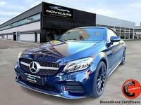 Usata Mercedes C300 Premium Plus 245 CV (180 kW) 2020 Blu/azzurro Cabrio