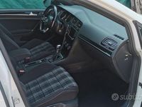 Usata VW Golf VII GTD 185 CV (136 kW) 2017 Bianco Berlina