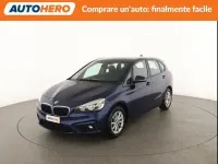 Usata BMW 216 Active Tourer Advantage 115 CV (84 kW) 2017 Blu Monovolume