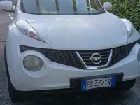 Usata Nissan Juke Visia 94 CV (69 kW) 2013 Bianco SUV