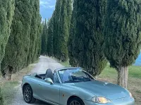 Usata Mazda MX5 146 CV (107 kW) 2004 Grigio Cabrio