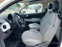 Usata Fiat 500 Lounge 69 CV (50 kW) 2011 Bianco Utilitaria