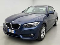 Usata BMW 218 Luxury Line 136 CV (100 kW) 2017 Blu Coupé