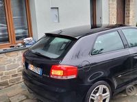Usata Audi A3 S-Line 170 CV (125 kW) 2007 Nero Utilitaria