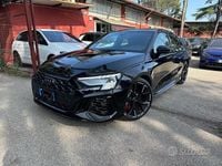Usata Audi RS3 Performance 400 CV (294 kW) 2023 Nero Berlina