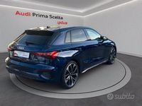 Usata Audi A3 S-Line 200 CV (147 kW) 2023 Blu navarra met Berlina