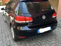 Usata VW Golf VI 102 CV (75 kW) 2009 Nero Berlina