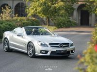 Usata Mercedes SL63 AMG AMG 525 CV (386 kW) 2010 Argento Cabrio