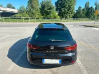 Usata Seat Leon Business 131 CV (96 kW) 2019 Nero Berlina