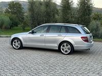 Usata Mercedes C220 Elegance 170 CV (125 kW) 2009 Giallo Station wagon