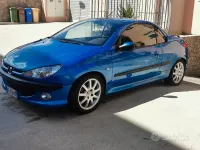 Usata Peugeot 206 CC GTi 136 CV (100 kW) 2000 Blu Cabrio
