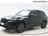 Usata BMW X3 M Sport 190 CV (139 kW) 2023 Black sapphire metallizzato SUV