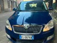 Usata Skoda Fabia 75 CV (55 kW) 2011 Blu Berlina