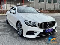 Usata Mercedes E220 AMG line 194 CV (142 kW) 2019 Bianco Coupé