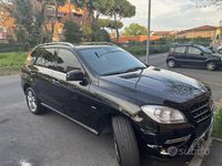 Käytetty Mercedes ML250 204 HP (150 kW) 2013 Musta Katumaasturi