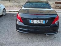 Usata Peugeot 206 CC 88 CV (64 kW) 2007 Nero Cabrio