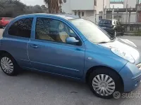 Usata Nissan Micra Visia 68 CV (50 kW) 2006 Blu Berlina