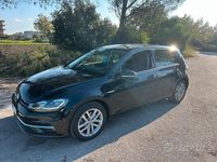 Usata VW Golf VII 130 CV (95 kW) 2019 Nero Berlina