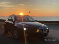 Usata Alfa Romeo 159 150 CV (110 kW) 2006 Nero Station wagon