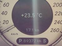 Usata Mercedes CLK280 Avantgarde 2005 Blu Cabrio