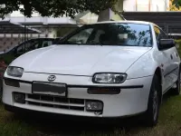 Usata Mazda 323F 144 CV (105 kW) 1997 Bianco Berlina