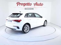 Usata Audi A3 Ambiente 110 CV (80 kW) 2020 Bianco ibis Berlina