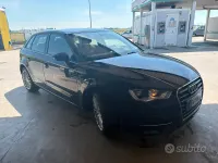 Usata Audi A3 110 CV (80 kW) 2015 Nero Berlina