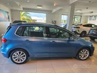 Usata VW Golf Sportsvan Executive 150 CV (110 kW) 2015 Blu/azzurro Monovolume