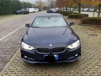 Usata BMW 420 Luxury Line 184 CV (135 kW) 2015 Blu/azzurro Cabrio