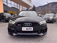 Usata Audi RS3 Ambiente 400 CV (294 kW) 2018 Nero Berlina