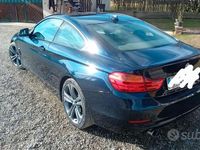 Usata BMW 420 Coupé 184 CV (135 kW) 2014 Blu Coupé