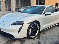Usata Porsche Taycan Turbo 119 kW (163 CV) 2022 Bianco Berlina