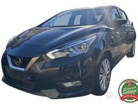 Usata Nissan Micra Acenta 90 CV (66 kW) 2017 Nero Berlina