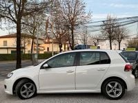 Usata VW Golf VI Highline 104 CV (76 kW) 2011 Bianco Utilitaria