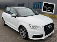 Usata Audi A1 S-Line 95 CV (69 kW) 2018 Bianco Berlina