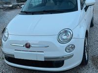 Usata Fiat 500 Lounge 69 CV (50 kW) 2013 Bianco Utilitaria
