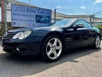Usata Mercedes SL350 245 CV (180 kW) 2003 Blu Cabrio