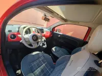 Usata Fiat 500 Lounge 95 CV (69 kW) 2017 Rosso Berlina