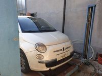 Usata Fiat 500 Sport 101 CV (74 kW) 2009 Bianco Cabrio