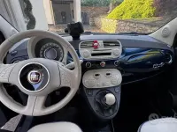 Usata Fiat 500 69 CV (50 kW) 2013 Blu Cabrio