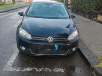 Usata VW Golf VI 105 CV (77 kW) 2011 Nero Utilitaria