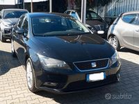 Usata Seat Leon Style 105 CV (77 kW) 2013 Nero Berlina